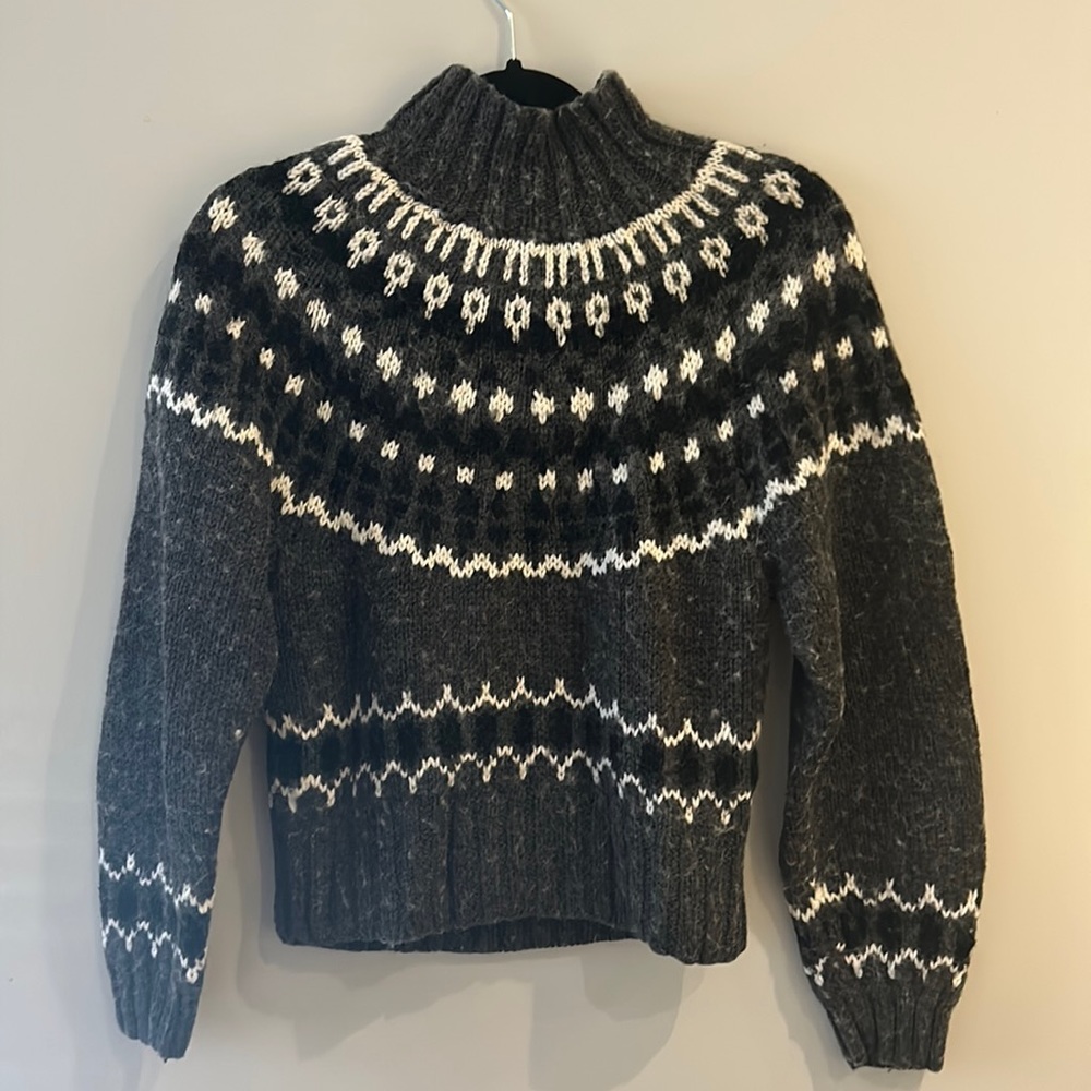 Vintage patterned sweater - Wm M